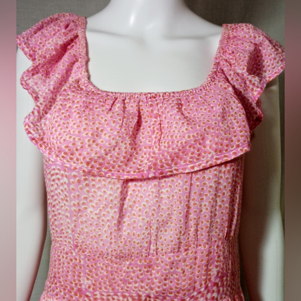 Oliphant Ruffle Neck Maxi Dress - Picture 2 of 9